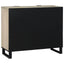 Skab Hvid 90 x 33 x 75 cm Massivt mangotræ