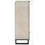 Medieopbevaringsskabe & -reoler Hvid og sort 60 x 33 x 100 cm
