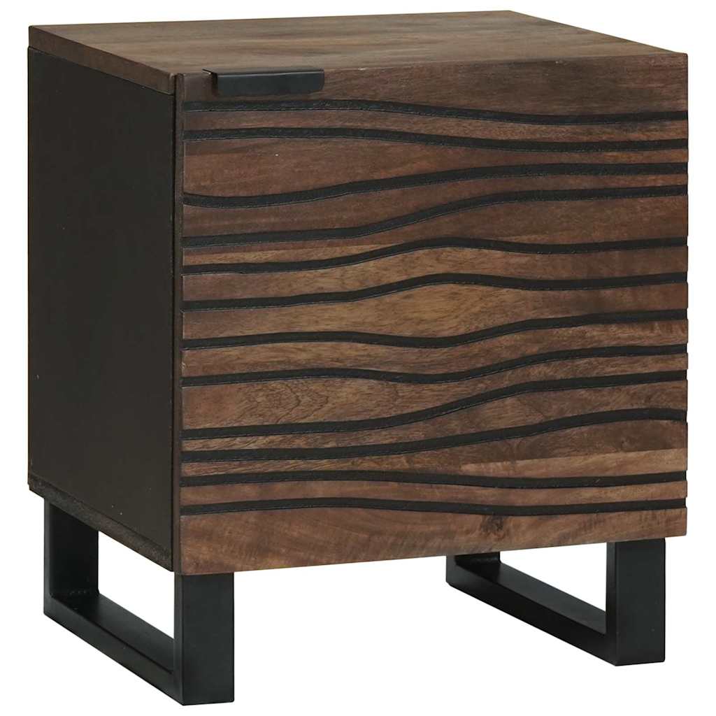 Natskab Valnød 40 x 33 x 46 cm Konstrueret træ billede