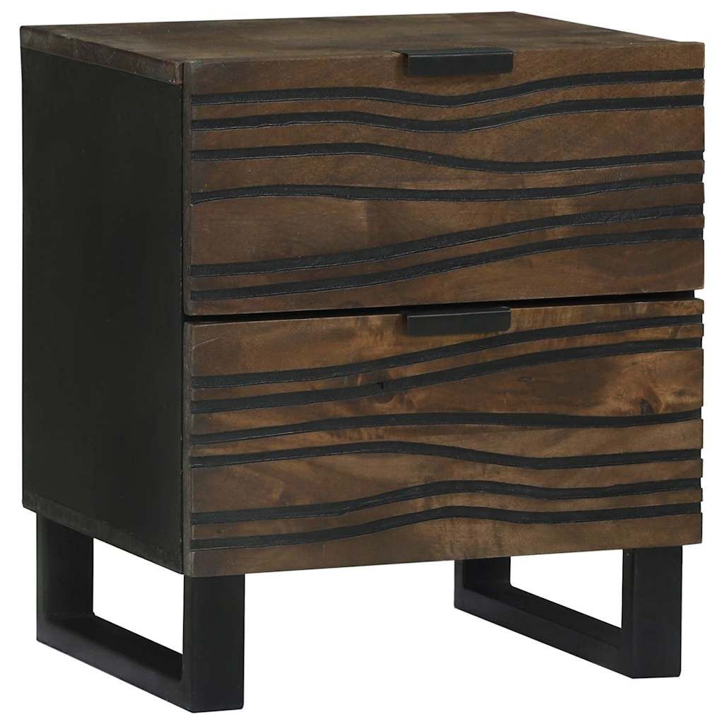 Natskab Valnød 40 x 33 x 46 cm Konstrueret træ billede