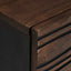 Sofabord Valnød 80 x 50 x 40 cm Konstrueret træ