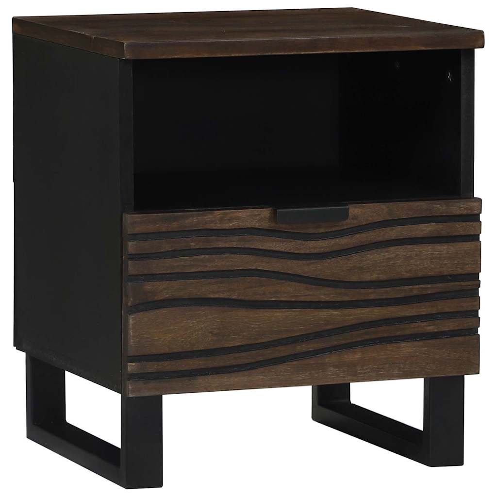 Natskab Valnød 40 x 33 x 46 cm Konstrueret træ billede