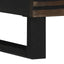 Natskab 2 pcs Valnød 40 x 33 x 46 cm Konstrueret træ