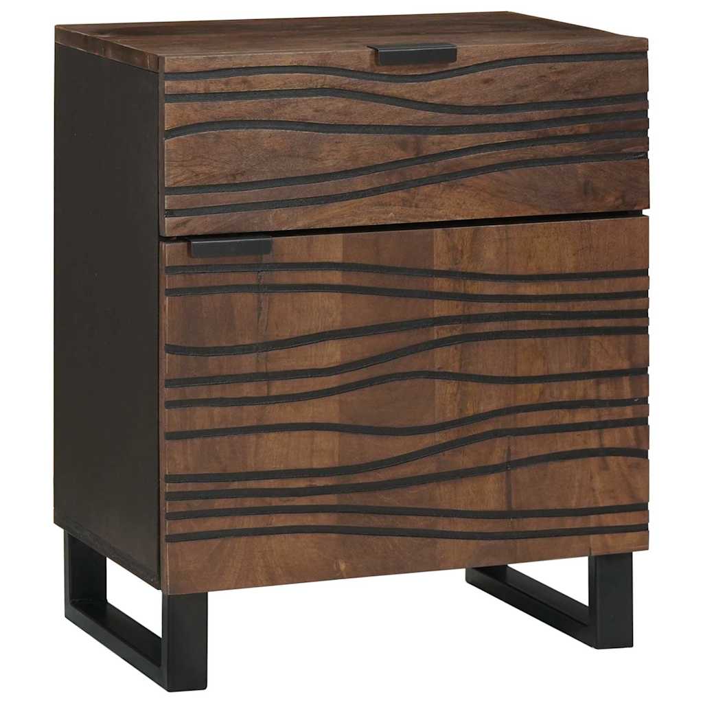 Natskab Valnød 50 x 33 x 60 cm Konstrueret træ billede