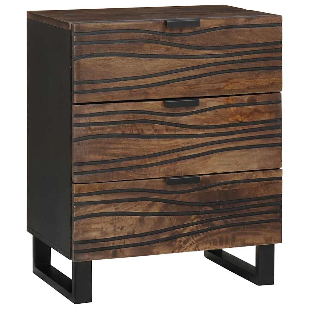 Natskab Valnød 50 x 33 x 62 cm Konstrueret træ billede