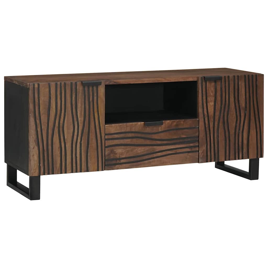 TV Enheder med skuffe Valnød 105 x 33 x 46 cm Konstrueret træ