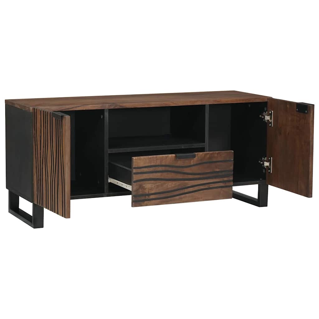 TV Enheder med skuffe Valnød 105 x 33 x 46 cm Konstrueret træ