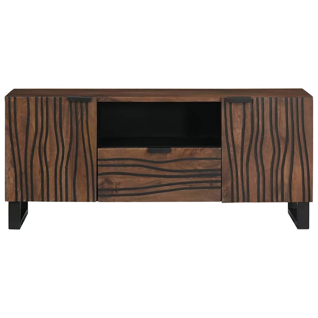TV Enheder med skuffe Valnød 105 x 33 x 46 cm Konstrueret træ