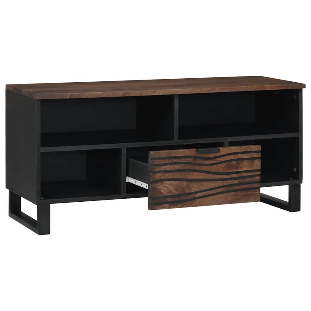 TV Enheder med skuffe Valnød 105 x 33 x 46 cm Konstrueret træ