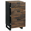 Sideboard med skuffe Brun 40 x 33 x 75 cm Massivt mangotræ