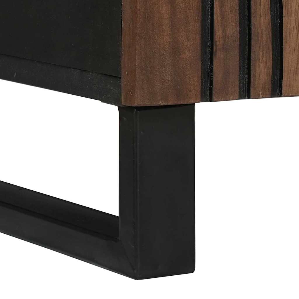 Sideboard med skuffe Brun 60 x 33 x 75 cm Massivt mangotræ