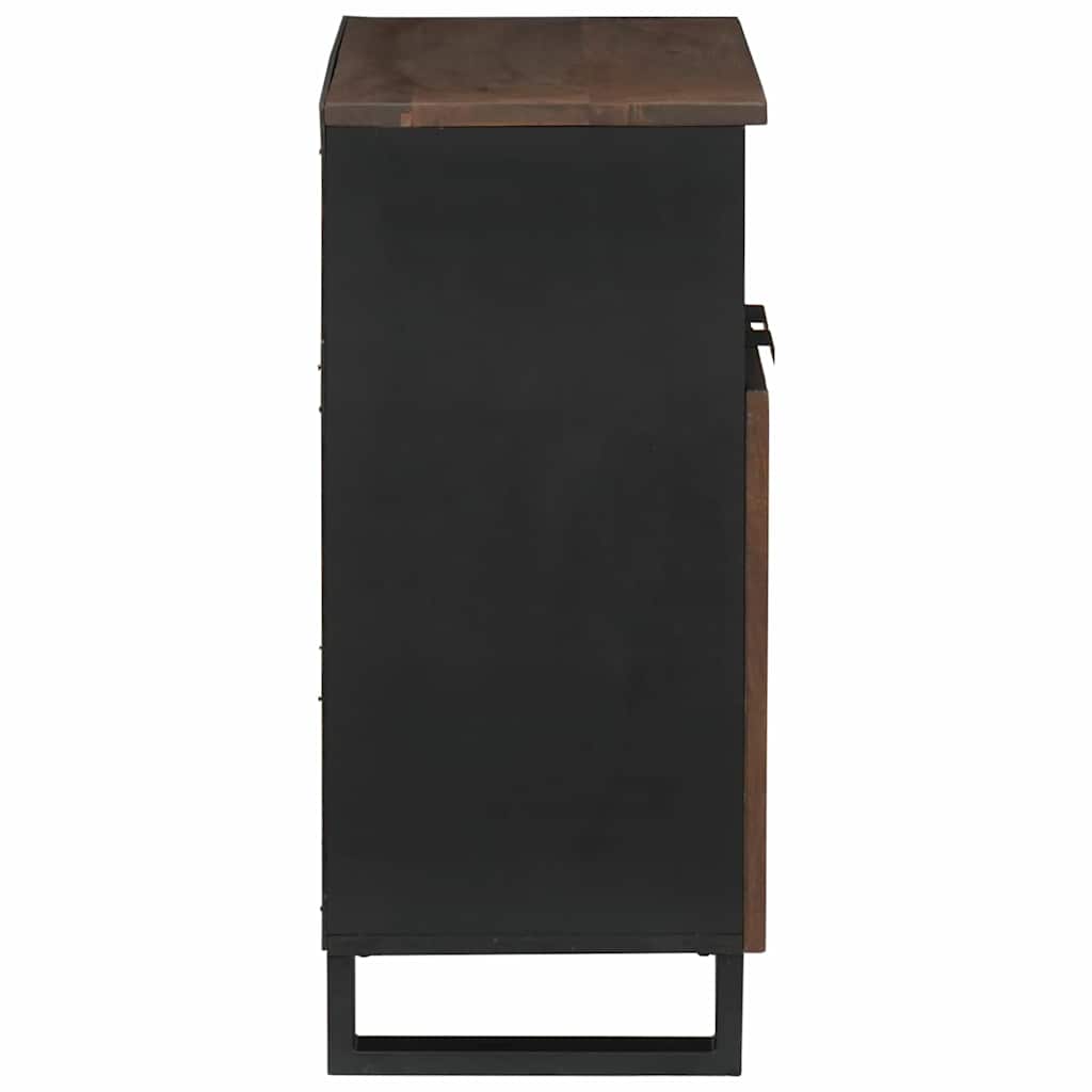 Sideboard med skuffe Brun 60 x 33 x 75 cm Massivt mangotræ