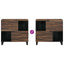 Sideboard Brun 80 x 33 x 75 cm Massivt mangotræ