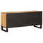 TV-skab med hylde Brun 105 x 33 x 46 cm Massivt mangotræ