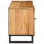 TV-skab med hylde Brun 105 x 33 x 46 cm Massivt mangotræ