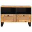 TV-skab med skuffe Brun 70 x 33 x 46 cm Massivt mangotræ