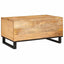 Sofabord Naturfarvet 80 x 50 x 40 cm Massivt mangotræ