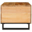 Sofabord Naturfarvet 80 x 50 x 40 cm Massivt mangotræ