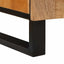 Natskab 2 stk. Naturfarvet 40 x 33 x 46 cm Massivt mangotræ