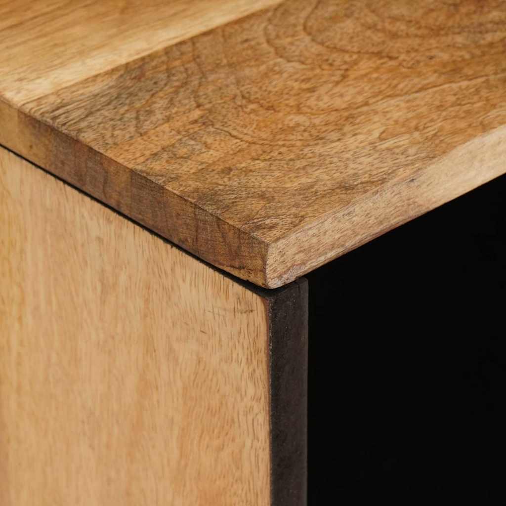 TV-skab med opbevaring Brun 80 x 33 x 46 cm Massivt mangotræ