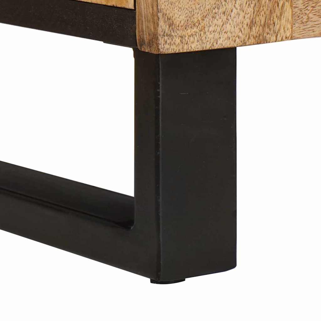Sideboard med opbevaring Brun 40 x 33 x 75 cm Massivt mangotræ