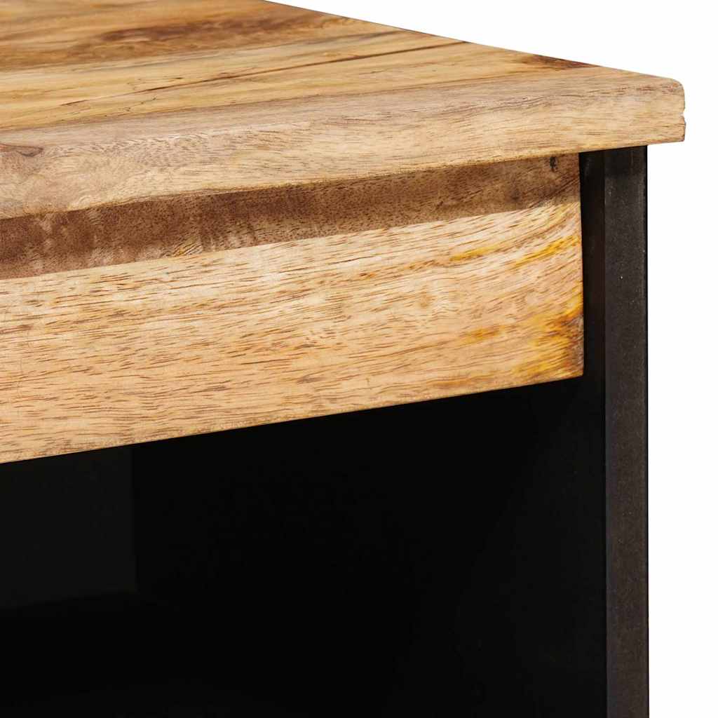 Sideboard med opbevaring Brun 60 x 33 x 75 cm Massivt mangotræ