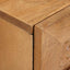 Natskab 2 pcs Lys Brun 40 x 33 x 46 cm Konstrueret træ
