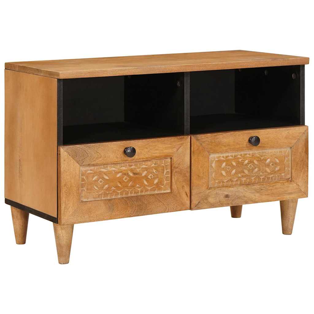 TV Enheder med skuffe Lys Brun 70 x 33 x 46 cm Konstrueret træ