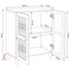 Sideboard Lysebrun 60 x 33 x 75 cm Massivt mangotræ
