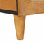 Sideboard Lysebrun 60 x 33 x 75 cm Massivt mangotræ