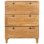 Sideboard Lysebrun 60 x 33 x 75 cm Massivt mangotræ