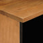 Natskab 2 pcs Lys Brun 40 x 33 x 46 cm Konstrueret træ