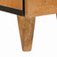 Natskab 2 pcs Lys Brun 40 x 33 x 46 cm Konstrueret træ