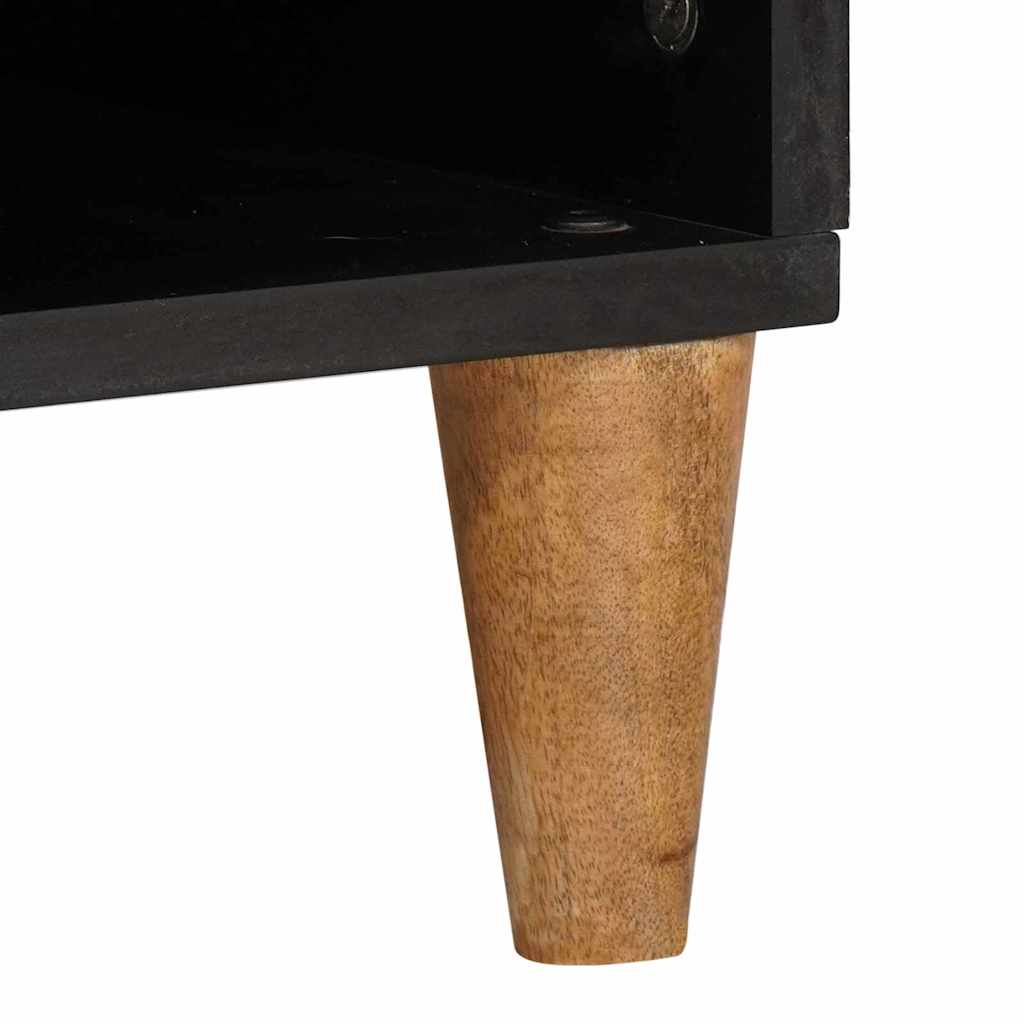 TV-skab med skuffe med hylde 100 x 33 x 46 cm Massivt mangotræ