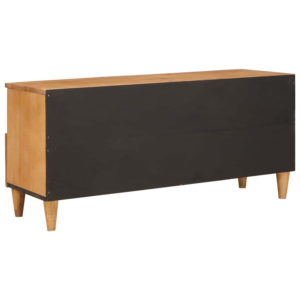 TV-skab med skuffe med hylde 100 x 33 x 46 cm Massivt mangotræ