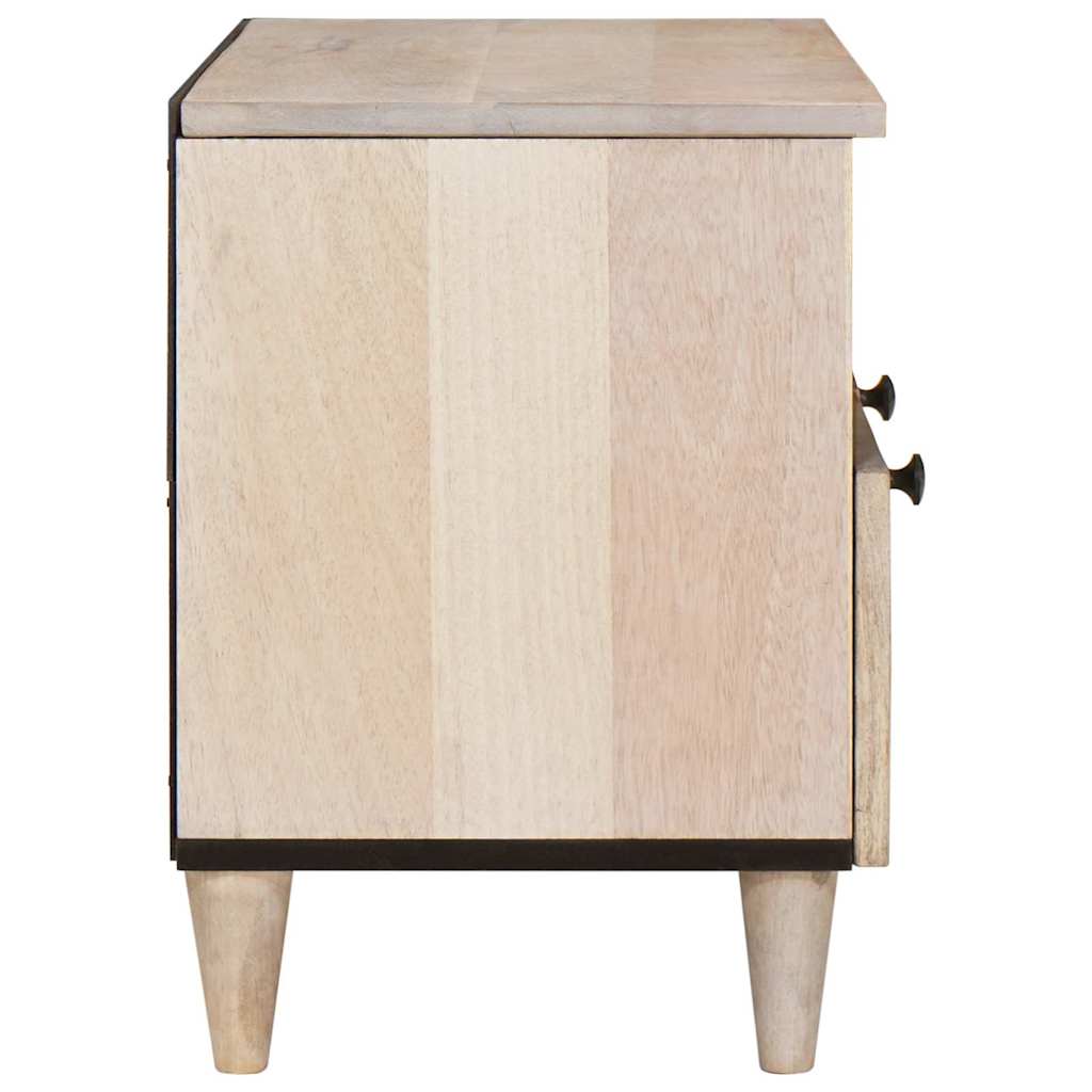 TV Enheder med skuffe Hvid 70 x 33 x 46 cm Konstrueret træ