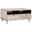 Sofabord Bleg Hvid 80 x 54 x 40 cm Massivt mangotræ