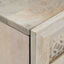 Sideboard med skuffe Hvid 33.5 x 40 x 75 cm