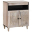 Sideboard Bleg Hvid 60 x 33 x 75 cm Massivt mangotræ