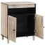 Sideboard Bleg Hvid 60 x 33 x 75 cm Massivt mangotræ