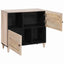 Sideboard Bleg Hvid 80 x 33 x 75 cm Massivt mangotræ