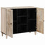 Sideboard Bleg Hvid 90 x 33 x 75 cm Massivt mangotræ