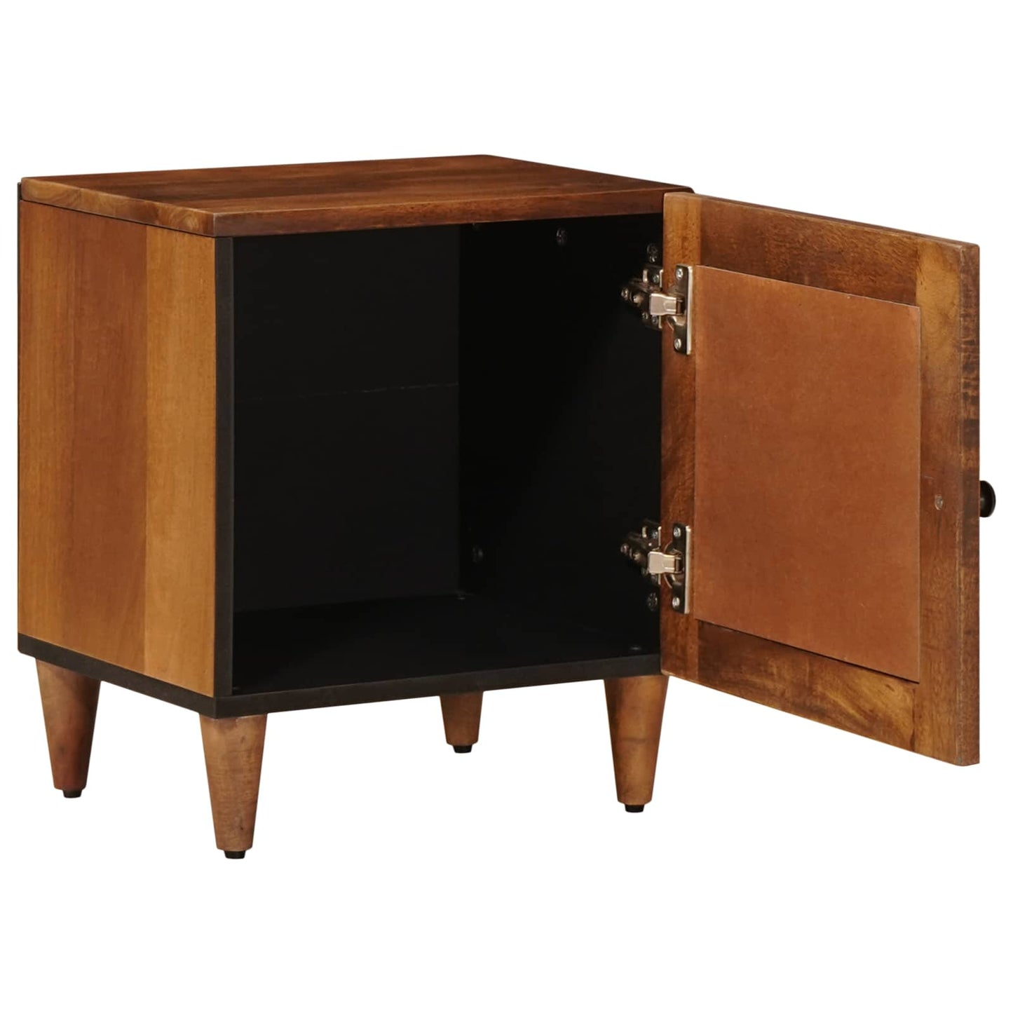 Natskab 2 pcs Brun 40 x 33 x 46 cm Massivt mangotræ