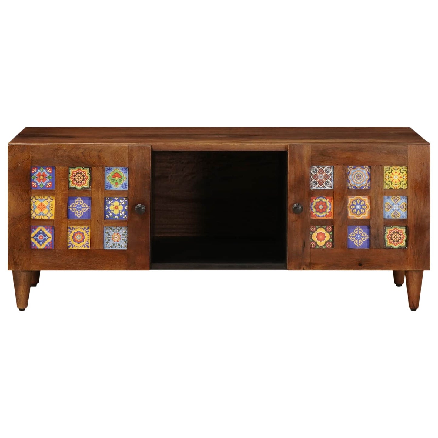 Sofabord Brun 100 x 54 x 40 cm Massivt mangotræ