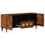 TV-skab med skuffe Valnød 105 x 33 x 46 cm Massivt mangotræ