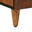 Sideboard med dør Valnød 40 x 33 x 75 cm Massivt mangotræ