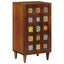Sideboard med dør Valnød 40 x 33 x 75 cm Massivt mangotræ
