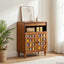 Sideboard med dør Valnød 60 x 33 x 75 cm Massivt mangotræ