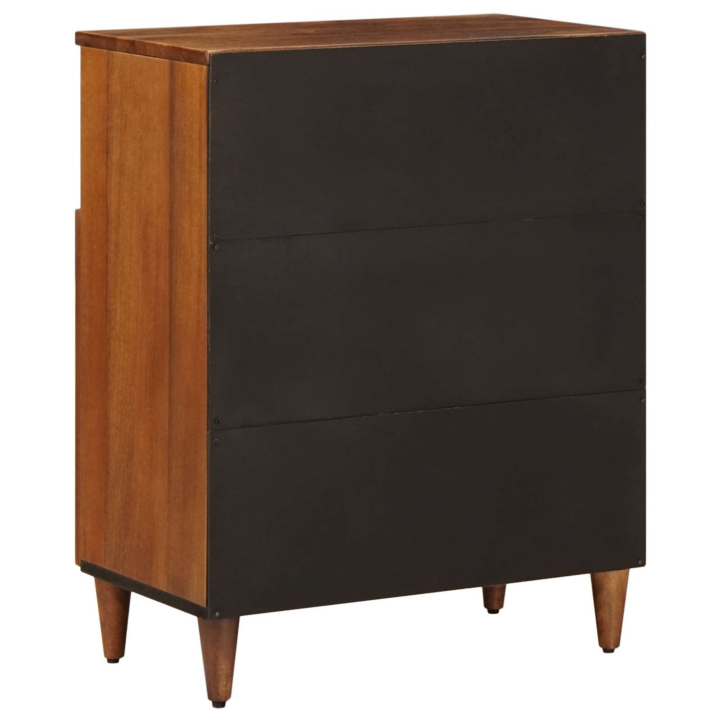 Sideboard med dør Valnød 60 x 33 x 75 cm Massivt mangotræ