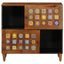 Sideboard med dør Valnød 80 x 33 x 75 cm Massivt mangotræ